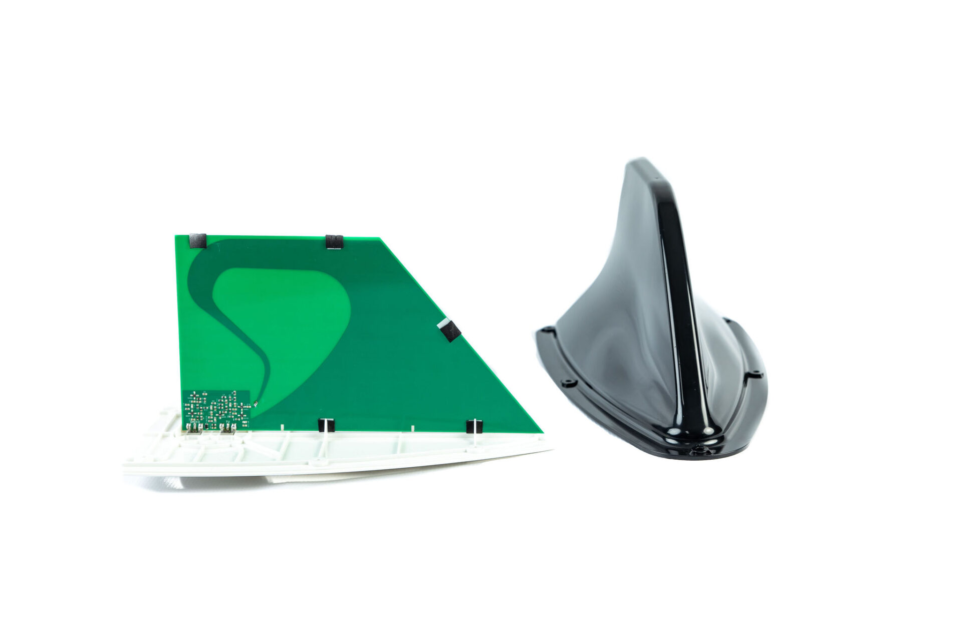 plastic parts and pcb board