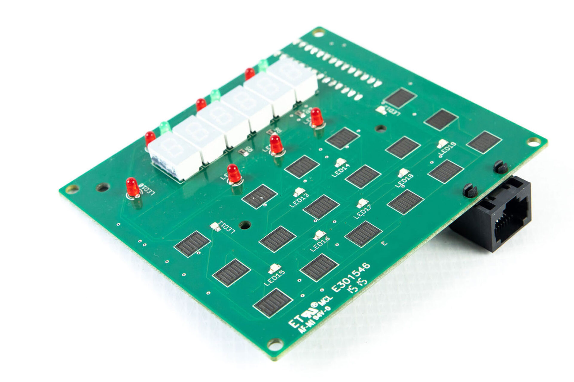 green PCB board
